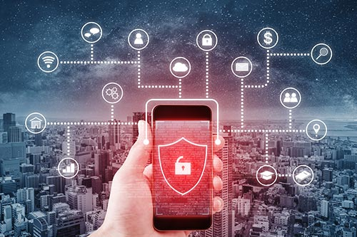 cellphone security image of phone