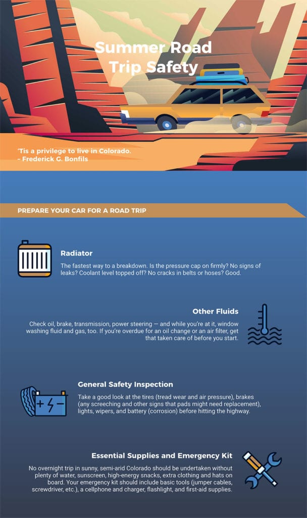 summer road trip safety checklist
